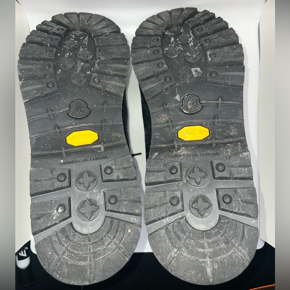 MONCLER Blanche Crinkle Leather Boots - Picture 5 of 7